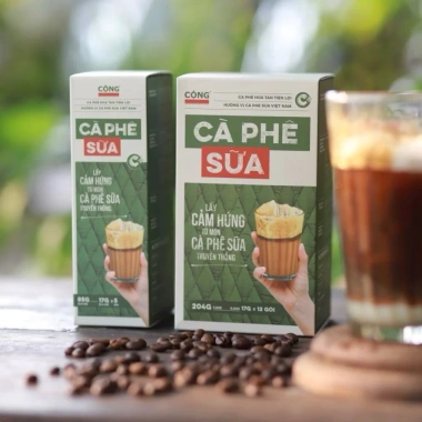Cà Phê Hoà Tan Đủ Vị - Nâu Kem Muối, Cốt Dừa, Bạc Xỉu, Sữa - Giảm còn 39.000đ 3