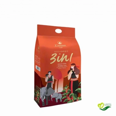 Cà phê hòa tan L'amant 3in1 50 gói 16g - Giá ưu đãi 150.000đ, thơm ngon, tiện lợi 3