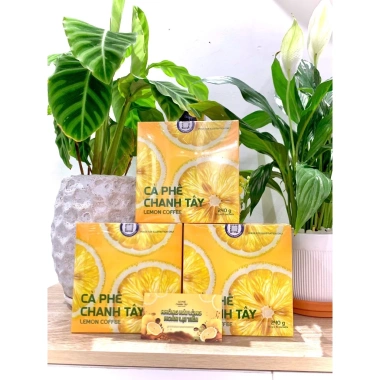 Cà Phê Hoà Tan Lemon Coffee Hương Vị Chanh Tây - 15 Gói, Giảm Giá 22% - Chỉ 690.000₫ 9