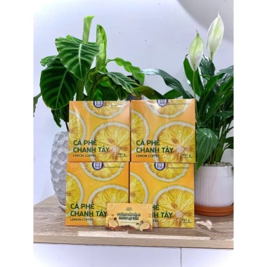 Cà Phê Hoà Tan Lemon Coffee Hương Vị Chanh Tây - 15 Gói, Giảm Giá 22% - Chỉ 690.000₫ 10