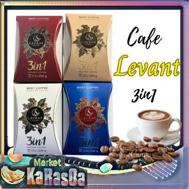 Cà Phê Hoà Tan Levant 3in1 Việt Nam 200g - 10 gói 20g, Giá chỉ 65.000đ 2