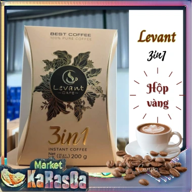 Cà Phê Hoà Tan Levant 3in1 Việt Nam 200g - 10 gói 20g, Giá chỉ 65.000đ 4