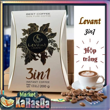 Cà Phê Hoà Tan Levant 3in1 Việt Nam 200g - 10 gói 20g, Giá chỉ 65.000đ 6