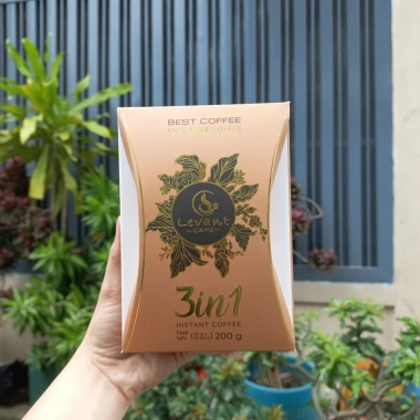 Cà Phê Hoà Tan Levant 3in1 Việt Nam 200g - 10 gói 20g, Giá chỉ 65.000đ 9