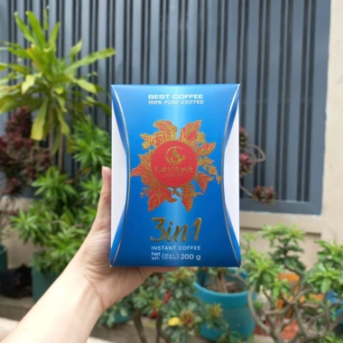 Cà Phê Hoà Tan Levant 3in1 Việt Nam 200g - 10 gói 20g, Giá chỉ 65.000đ 10