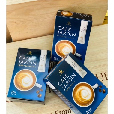 Cà Phê Hòa Tan Levant Jardin 3in1 Việt Nam 160g (8x20g) Giá 65.000 - Giảm 18.550