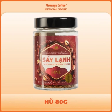 Cà Phê Hòa Tan Sấy Lạnh 80g Message Coffee Tinh Chất Rang Xay, Dùng Liền, 160.000 VND 10