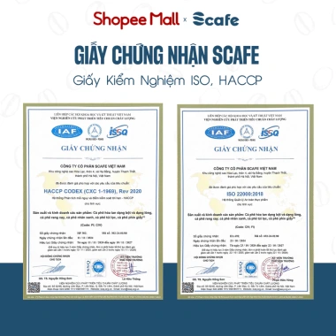 Cà Phê Hòa Tan Scafe Nguyên Chất - Giữ Trọn Hương Vị Đậm Đà Bền Lâu, Giá 69.000đ