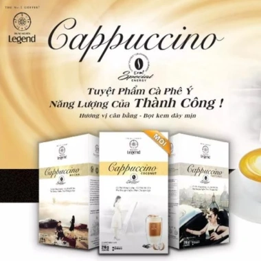 Cà Phê Hòa Tan Trung Nguyên Legend Cappuccino Mocha 12 Gói – Vị Mocha Đậm Đà, Giá Ưu Đãi 86.000₫ 4