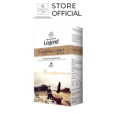 Cà Phê Hòa Tan Trung Nguyên Legend Cappuccino Mocha 12 Gói – Vị Mocha Đậm Đà, Giá Ưu Đãi 86.000₫ 7