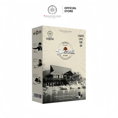 Cà Phê Hòa Tan Trung Nguyên Legend Sữa Đá 9 Gói - Vị Đậm Đà, Nhanh Gọn, Giá chỉ 114.000đ