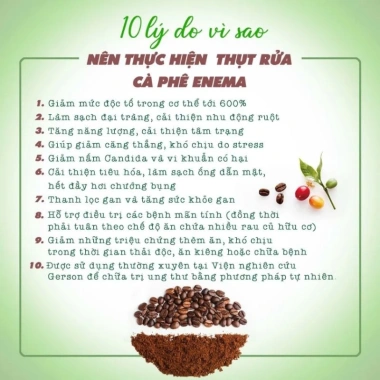 Cà phê hữu cơ Gerson 500g - Nguyên chất, thải độc đại tràng, giảm giá 178.000 VND 2