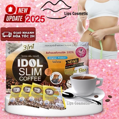 Cà Phê Idol 3in1 Gói Màu Vàng Mẫu Mới - Thơm Chuẩn Vị Ngon, Giá Ưu Đãi 119.193 VND