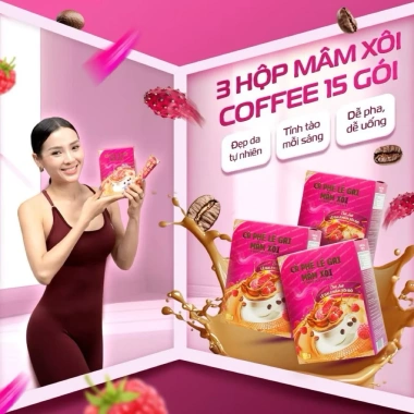 Cà phê Lê Gai mâm xôi đỏ mẫu mới 2.025: hương vị tươi mát, giảm giá 508.000₫