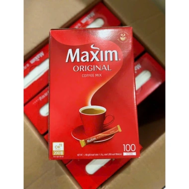 Cà Phê Maxim Hàn Quốc Mocha Gold Hộp 100 Gói - Giảm Giá 485k, Vị Đậm Đà