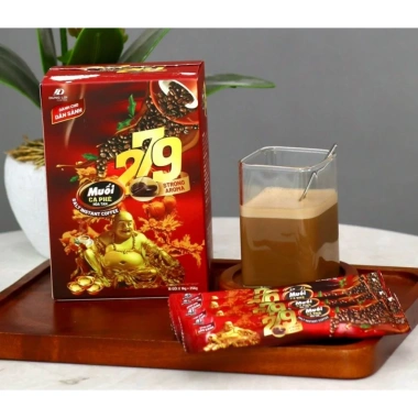 Cà phê muối Coffee 279 Bịch 45 gói 720g giá 168.000 VND, ngon, tăng năng lượng 6 Cà phê muối Coffee 279 Bịch 45 gói 720g giá 168.000 VND, ngon, tăng năng lượng 6
