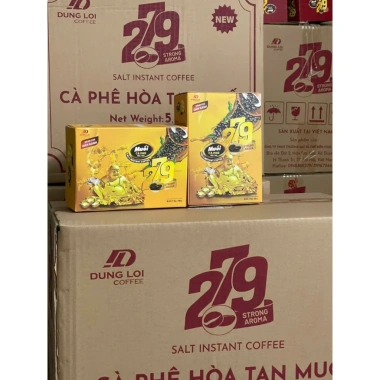 Cà phê muối Coffee 279 Hộp Vàng 10 gói 160g - Giá chỉ 48.000đ, giảm mạnh