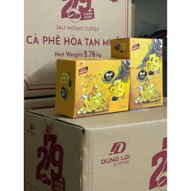 Cà phê muối Coffee 279 Hộp Vàng 10 gói 160g - Giảm còn 50.000 VND 5
