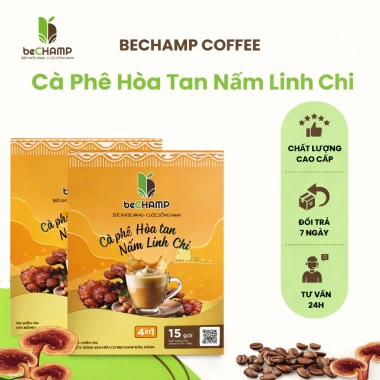 Cà phê nấm linh chi ĐăkNông hòa tan, thơm dễ uống, tỉnh táo - Giá 309.000₫
