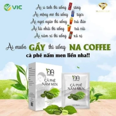 Cà Phê Nấm Men Làm Gầy Nacoffe Chính Hãng 12 Gói - Giá Ưu Đãi 488k