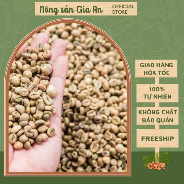 Cà Phê Nhân Sống Robusta S16 S18 5kg Nguyên Chất - Giảm Giá 350k tại GIA AN STORE