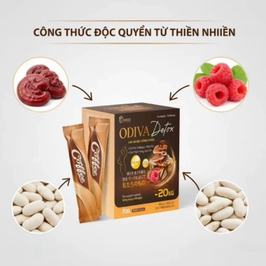 Cà phê Odiva 3in1 giảm béo, siết eo, tan mỡ, giảm mỡ máu 15 gói 1 hộp 50.000 VND 6 Cà phê Odiva 3in1 giảm béo, siết eo, tan mỡ, giảm mỡ máu 15 gói 1 hộp 50.000 VND 6
