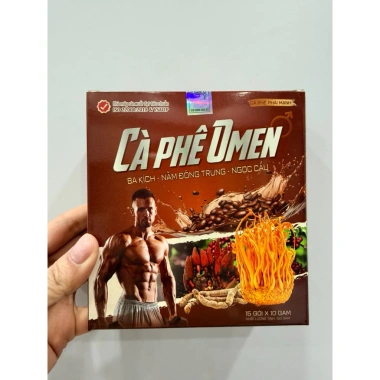 Cà phê OMen mới 2.026 - Hộp 15 gói cho phái mạnh, ưu đãi 50.000đ (giá gốc 61.500đ)