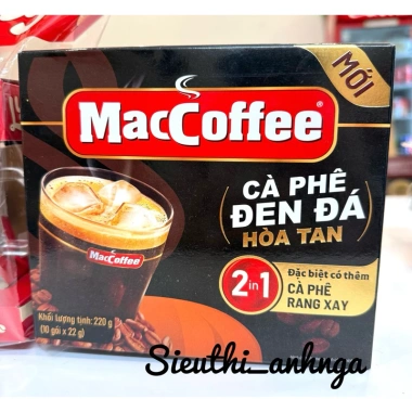 Cà Phê Phố Cà Phê Sữa Nóng và Đen Đá Hoà Tan 10 Gói - Vị Đậm, Thơm, Tiện Lợi, Giá Ưu Đãi 58,633₫