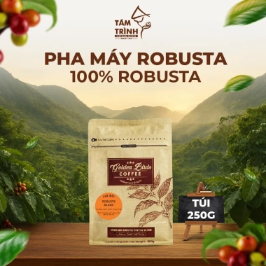 Cà phê Rang Mộc Tám Trình 100% Robusta Blend Vị đâm đà tươi mới nguyên chất, Pha máy, Giảm giá 21% chỉ 125k 4