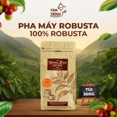 Cà phê Rang Mộc Tám Trình 100% Robusta Blend Vị đâm đà tươi mới nguyên chất, Pha máy, Giảm giá 21% chỉ 125k 5
