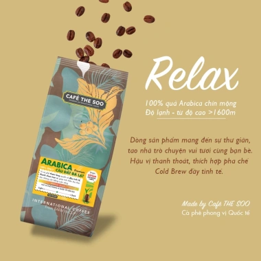 Cà phê rang xay Arabica Cầu Đất 100% nguyên chất - Thanh chua nhẹ, hậu vị tuyệt vời, chỉ 103k