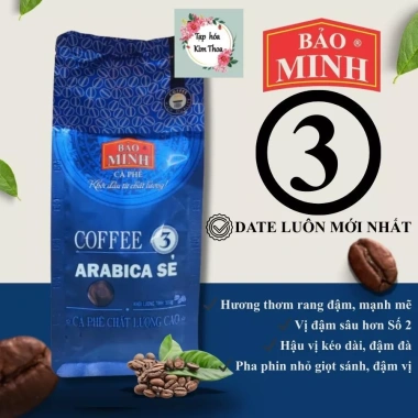 Cà phê rang xay Bảo Minh Số 3 500gr - Hương vị đậm đà, giảm giá 106.000₫