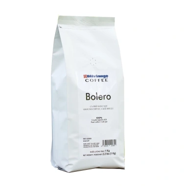 Cà phê rang xay BOLERO 1kg Bùi Văn Ngọ - đậm đà, giảm giá 21% chỉ 437.000 VND