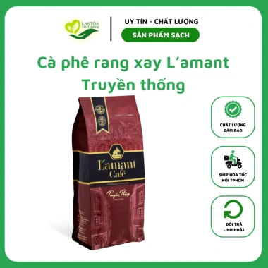 Cà phê rang xay L'amant Truyền thống 500g - Hương vị đậm đà, chỉ 133.000đ 2