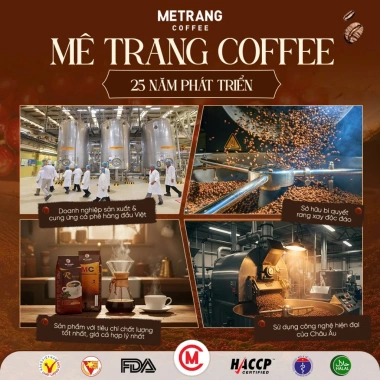 Cà phê rang xay METRANG 500g Đậm đà hài hoà, phù hợp quán cà phê vừa, giá ưu đãi 95.000 VND 2