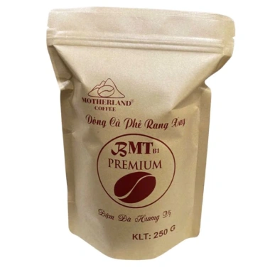 Cà phê rang xay Motherland 250g - Hương vị đậm đà, giảm 17% - Chỉ 79.900₫ 2