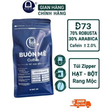 Cà Phê Rang Xay Nguyên Chất 500g Robusta Arabica Gu Đậm Vừa Giá 102.744 VND 10 Cà Phê Rang Xay Nguyên Chất 500g Robusta Arabica Gu Đậm Vừa Giá 102.744 VND 10