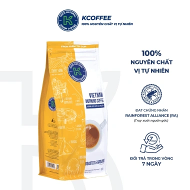 Cà Phê Rang Xay Nguyên Chất K Vietnam Morning 454g - Hương Vị Sáng, Giá 248.000đ