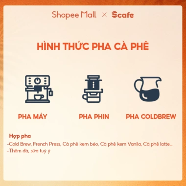 Cà phê rang xay Robusta Honney Gu Đắng vừa, hậu ngọt, pha phin & máy, 109k 8