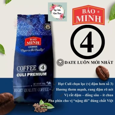 Cà phê rang xay số 4 Bảo Minh 500gr - Hương vị đậm đà, giảm giá 125k