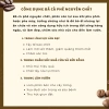 Cà phê Robusta 100% rang mộc, xay vừa, thích hợp pha phin và máy - 500g, giảm 19% 9