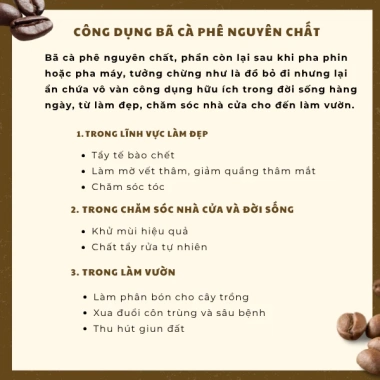 Cà phê Robusta 100% rang mộc, xay vừa, thích hợp pha phin và máy - 500g, giảm 19%