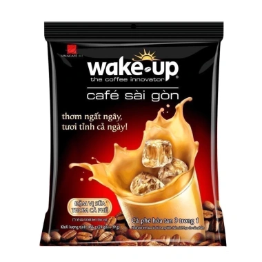 Cà Phê Sài Gòn Wake-up 3in1 Hòa Tan 456g Combo 2 Giá Ưu Đãi 121.900 VND 2 Cà Phê Sài Gòn Wake-up 3in1 Hòa Tan 456g Combo 2 Giá Ưu Đãi 121.900 VND 2
