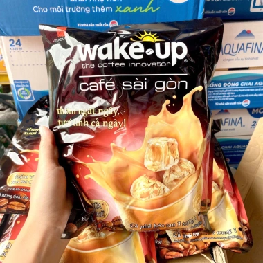 Cà Phê Sài Gòn Wake-up 3in1 Hòa Tan 456g Combo 2 Giá Ưu Đãi 121.900 VND