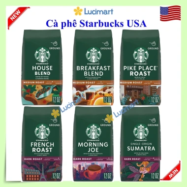 Cà phê Starbucks rang xay sẵn 100% Arabica nguyên chất - Hàng Mỹ, giá ưu đãi 400k 2