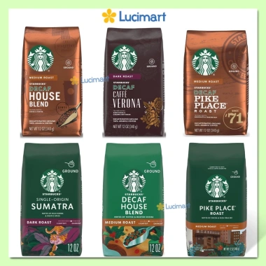 Cà phê Starbucks rang xay sẵn 100% Arabica nguyên chất - Hàng Mỹ, giá ưu đãi 400k 3