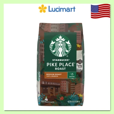 Cà phê Starbucks rang xay sẵn 100% Arabica nguyên chất - Hàng Mỹ, giá ưu đãi 400k 9