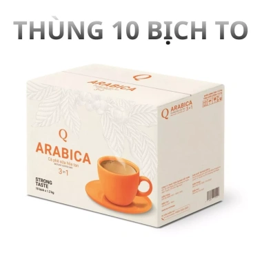 Cà phê sữa Arabica bịch to 1,2kg (60 gói 20gr) - Trần Quang giảm giá 148k 5