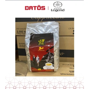 Cà phê sữa hòa tan G7 3in1 1kg Trung Nguyên - Giá chỉ 240.000đ, giảm tới 50k 3