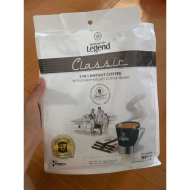 Cà Phê Sữa Hòa Tan Trung Nguyên Legend Classic Bịch 50 Gói Giá 205.000 Hương Đậm 2